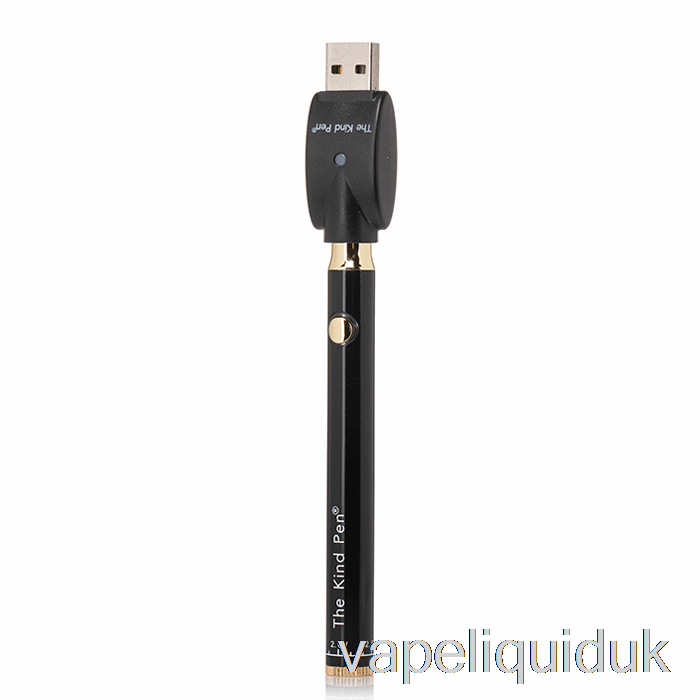 The Kind Pen Twist VV 510 Battery Black Gold Vape Liquid